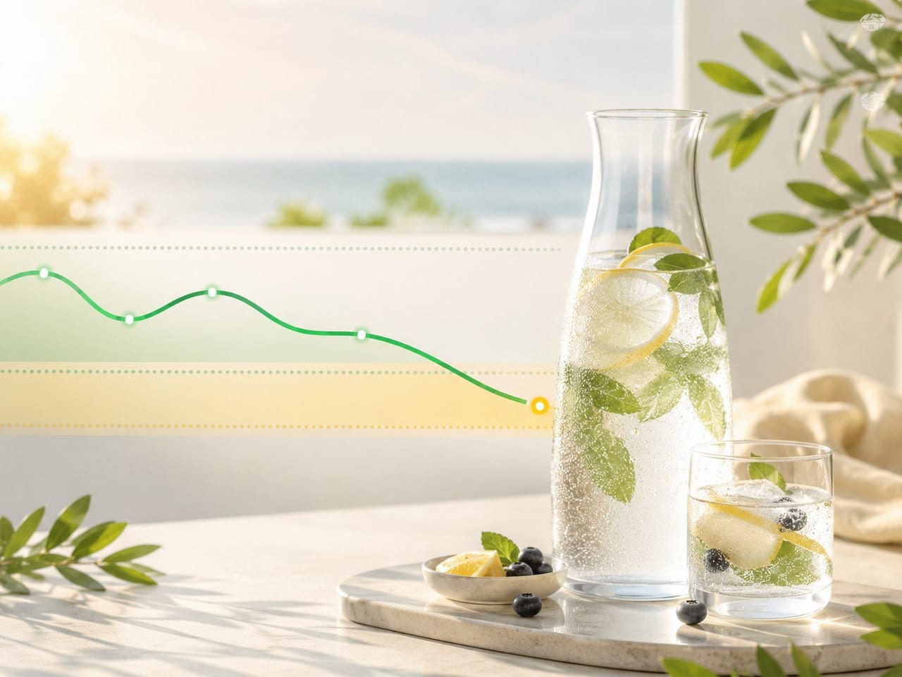 Idratazione in estate e attenzione all'ipoglicemia: acqua e curva glicemica