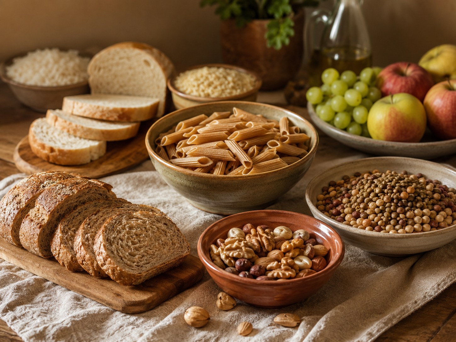 Sostituzioni intelligenti a tavola: cereali integrali e legumi al posto dei raffinati