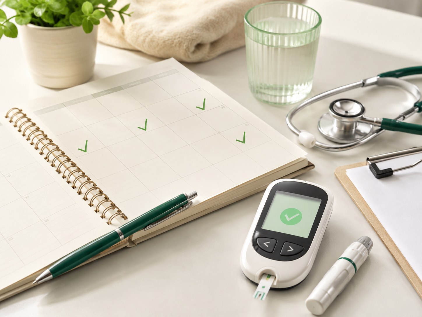 Controlli periodici dal medico: glicemia, emoglobina glicata e visite di prevenzione
